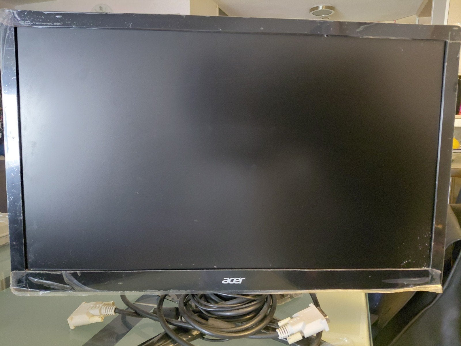 Acer monitor zo goed als nieuw - 60 cm beeldscherm.Geen HDMI, Computers en Software, Monitoren, Ophalen, HDMI, Full HD, Zo goed als nieuw