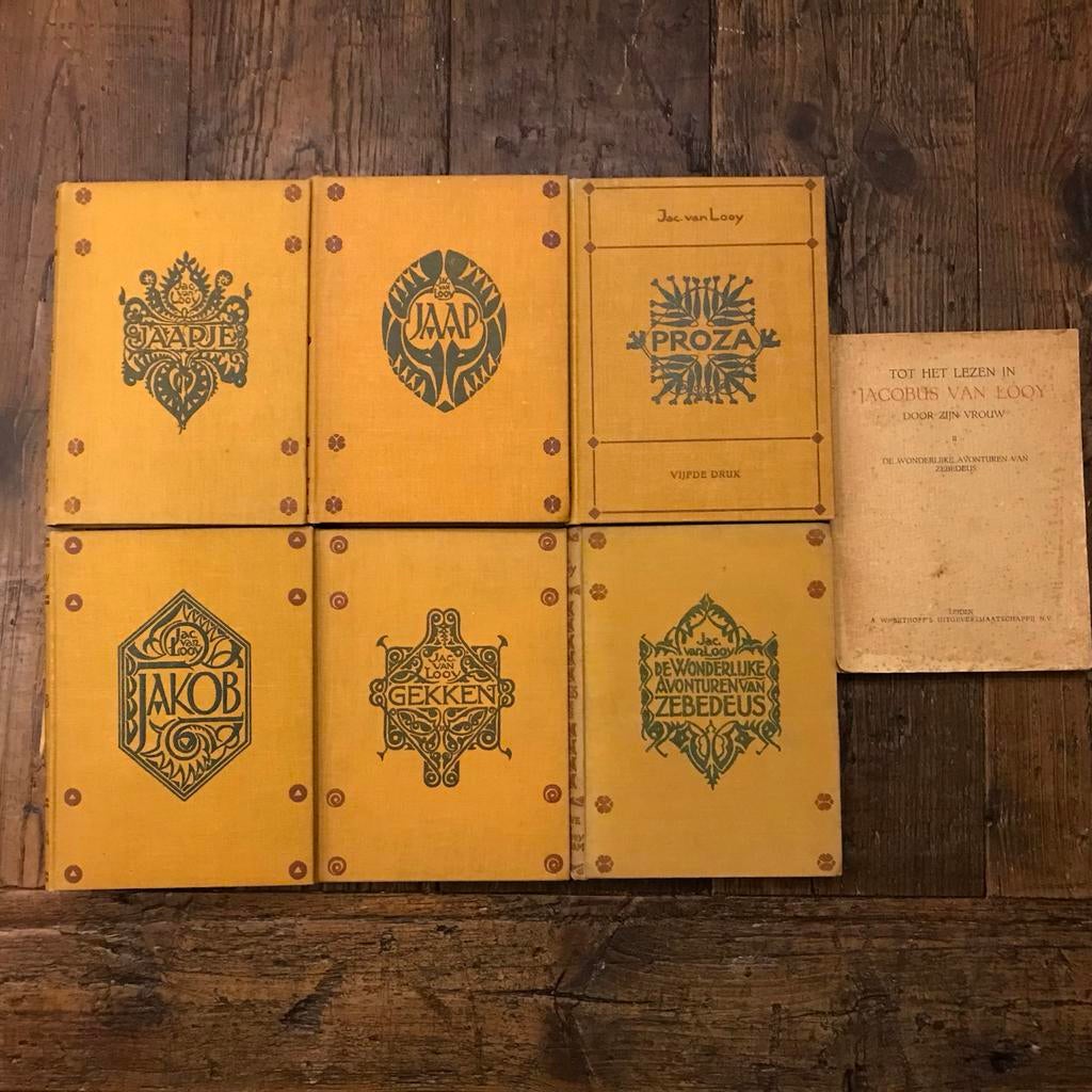 Unieke collectie Jacobus van Looy boeken (1855-1930), Ophalen of Verzenden, Gelezen, Nederland
