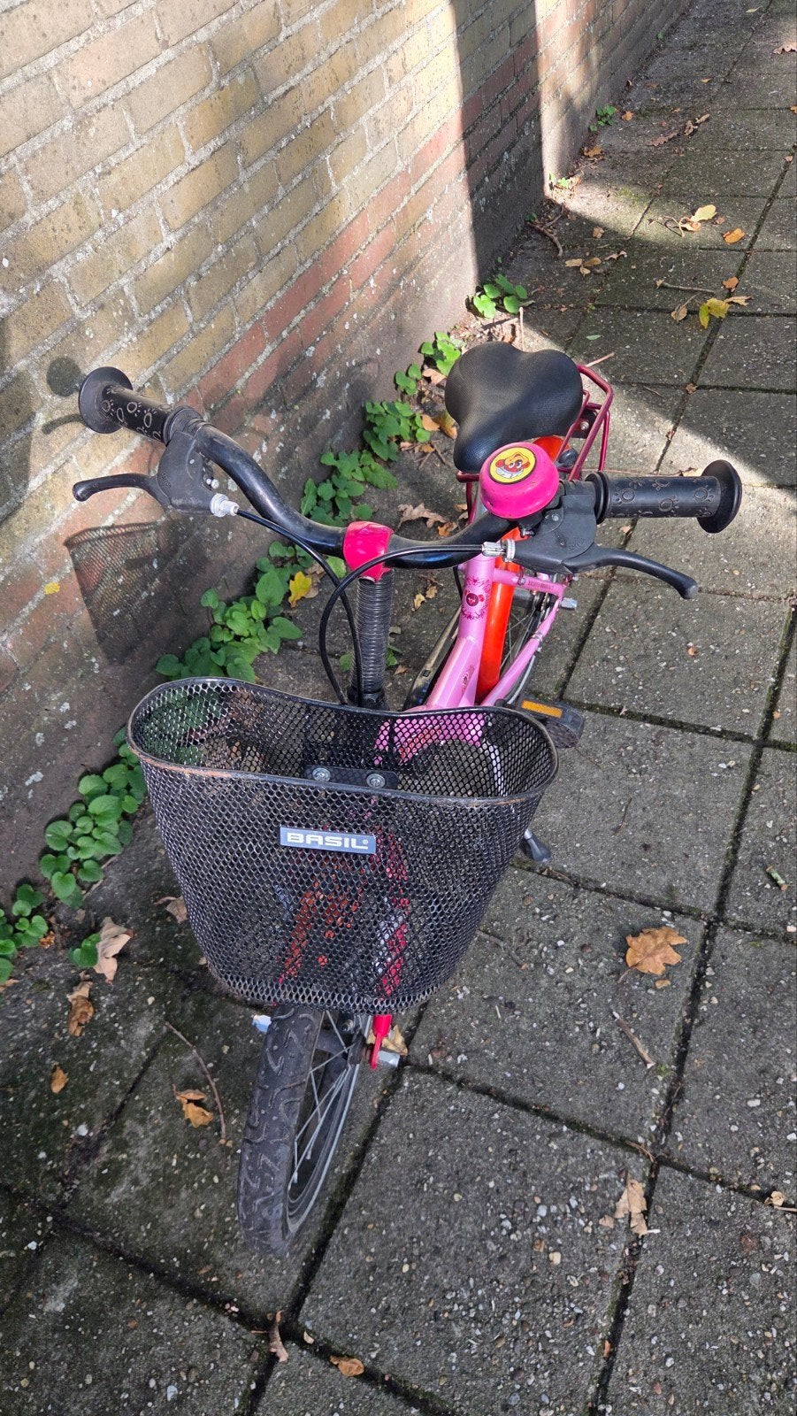 Roze Batavus kinderfiets 16 inch, Ophalen, Gebruikt, 16 tot 20 inch, Batavus