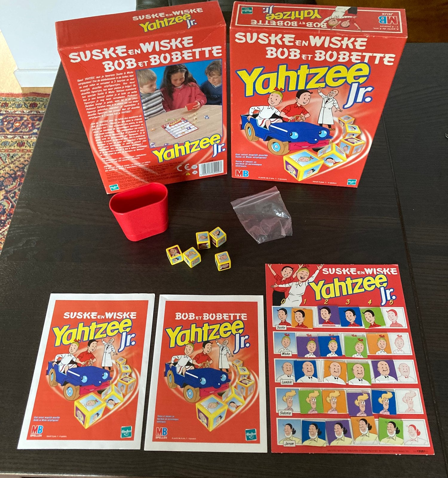 Suske en Wiske Yahtzee jr, Ophalen of Verzenden, Gebruikt
