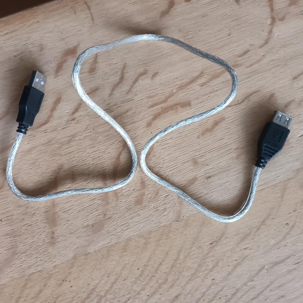 USB verlengkabel, Computers en Software, Pc- en Netwerkkabels, Ophalen of Verzenden