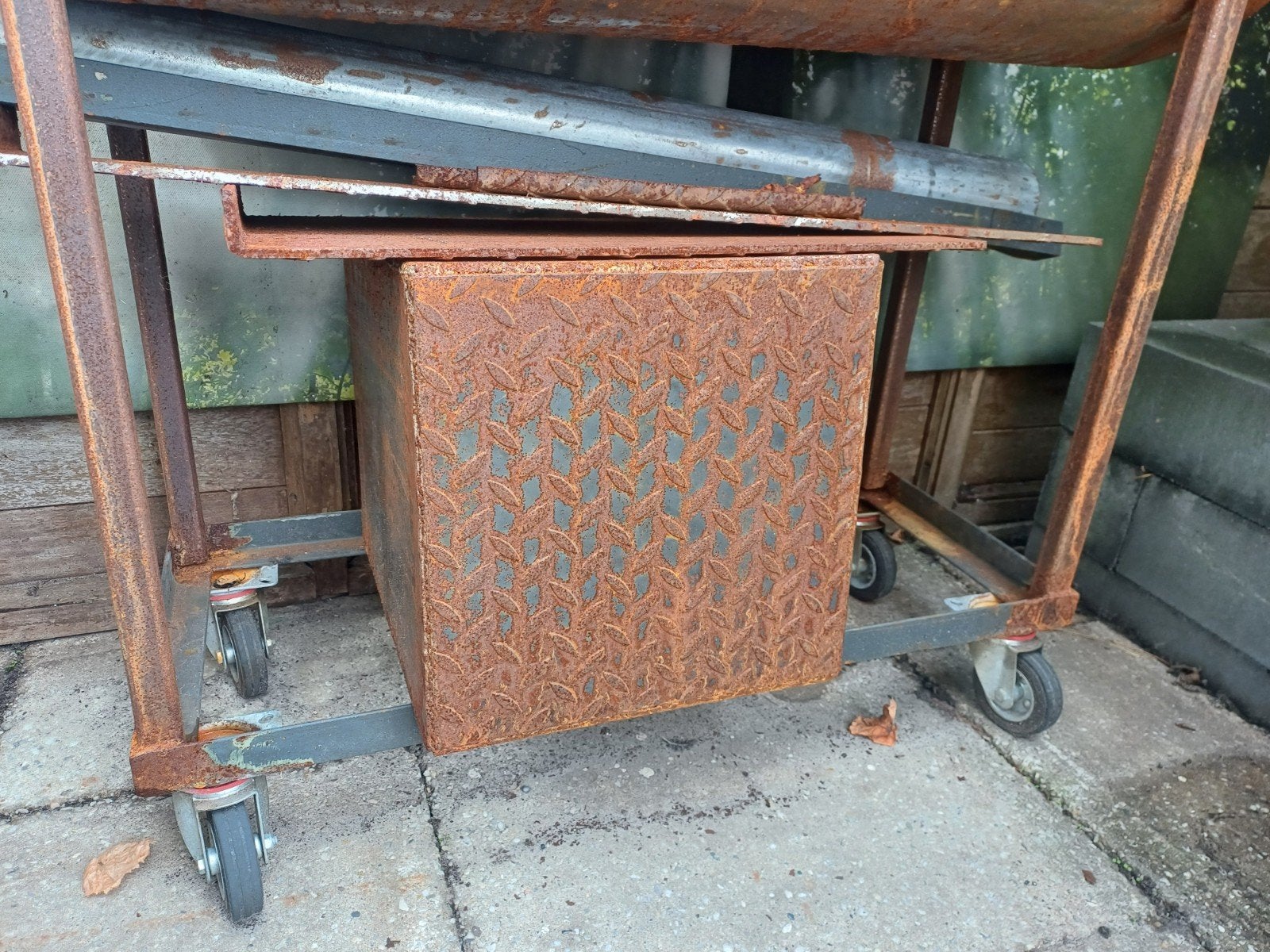 offset smoker in aanbouw, Ophalen, Gebruikt