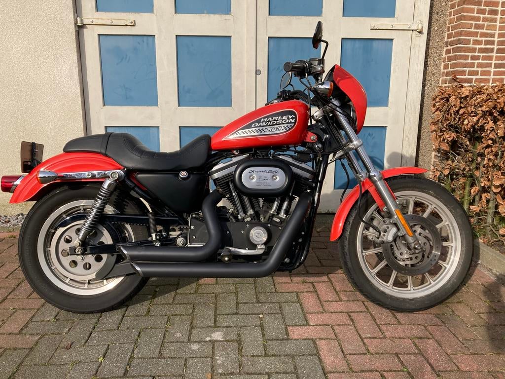 Harley Davidson 883R Sportster - vance en hines uitlaat, Motoren, 2 cilinders, Sportuitlaat, Gebruikt, 883 cc