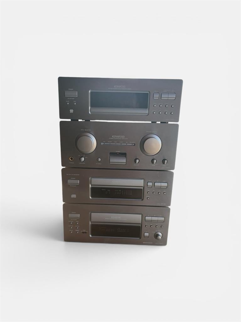 Kenwood 601 Stereo Set - Compleet en Werkend, Overige merken, Gebruikt, Cassettedeck, Losse componenten