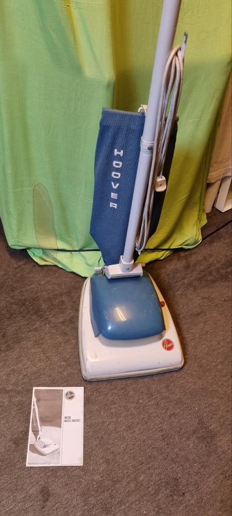 Vintage Hoover stofzuiger - Model 852C-8525C, Witgoed en Apparatuur, Stofzuigers, Stofzak, Gebruikt, Stofzuiger, Ophalen of Verzenden