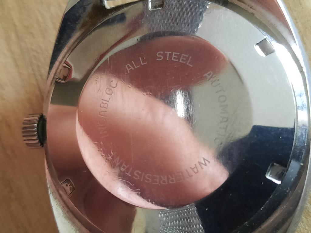 Velona automatic incabloc heren horloge, Ophalen of Verzenden, Gebruikt