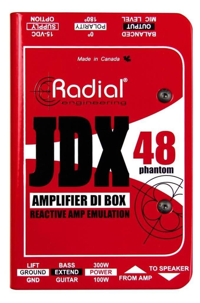 Radial JDX-48 Phantom gitaarversterker DI-box, ., Overige typen, Nieuw, Ophalen of Verzenden