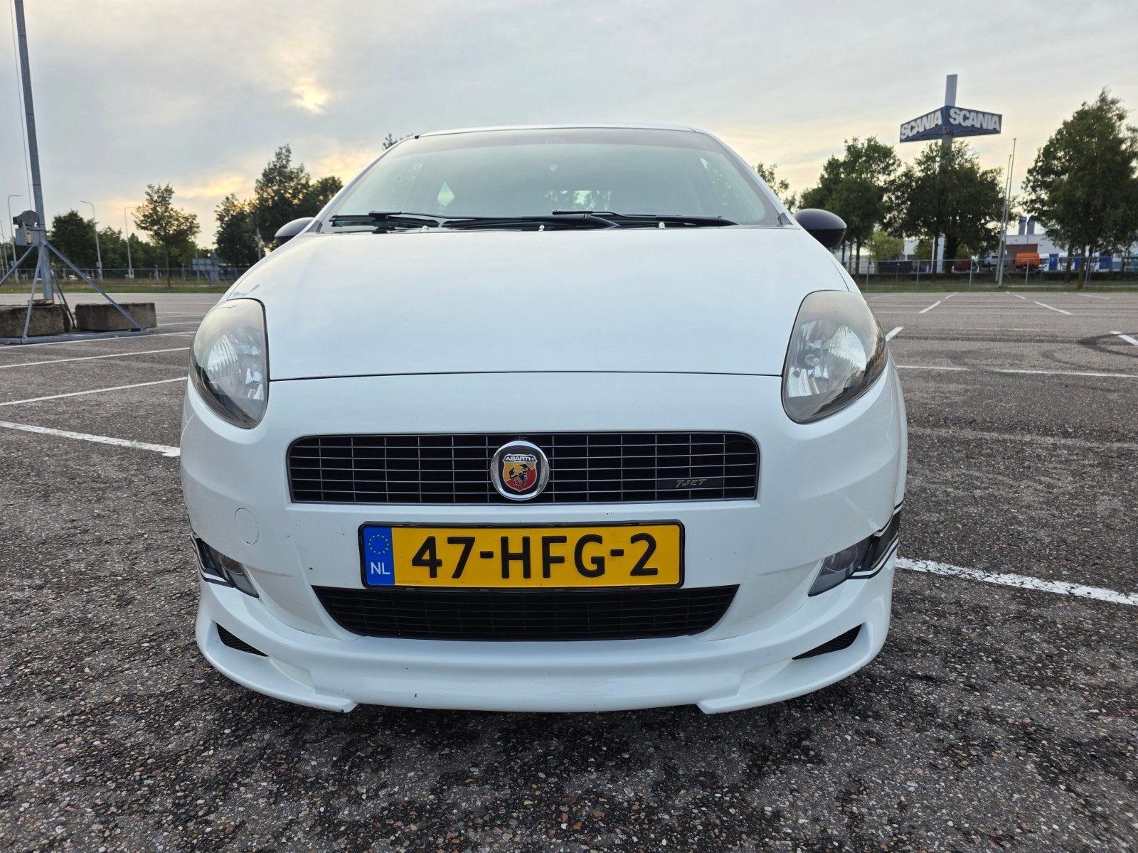 Fiat Punto 1.4 16V Turbo 5DR 2008 Wit, Voorwielaandrijving, 15 km/l, 1145 kg, 4 cilinders