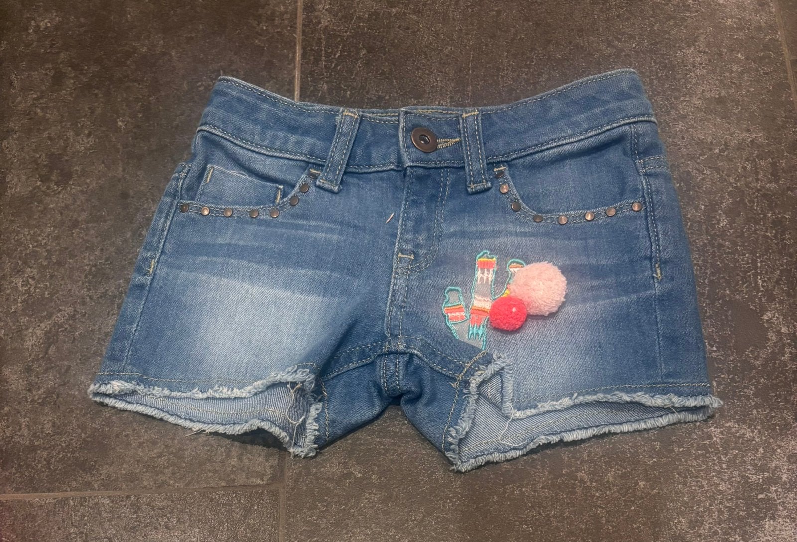 Billieblush korte spijkerbroek maat 104, Broek, R, Meisje, R