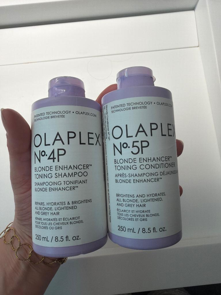 Olaplex blonde enhancer toning Shampoo & Conditioner, Ophalen of Verzenden, Gebruikt, Shampoo of Conditioner