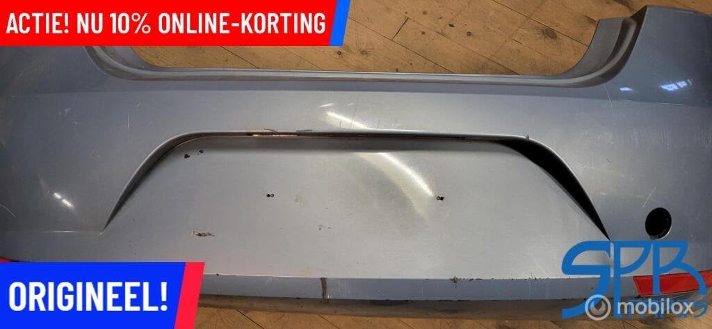 SEAT LEON 1P Achterbumper 2005 - 2008 Achter Bumper KRASSEN, Auto-onderdelen, Gebruikt, Ophalen of Verzenden, Seat, Seat