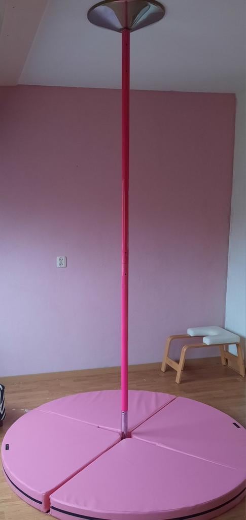 X Pole Xpert powdercoat pole pink, Sport en Fitness, Dansen, Gebruikt, Overige typen, Ophalen