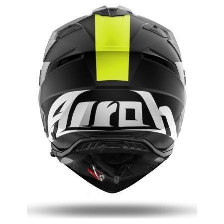 Airoh Bandit Tune Integraalhelm, Zwart-Geel, Motoren, Ophalen of Verzenden, Nieuw met kaartje