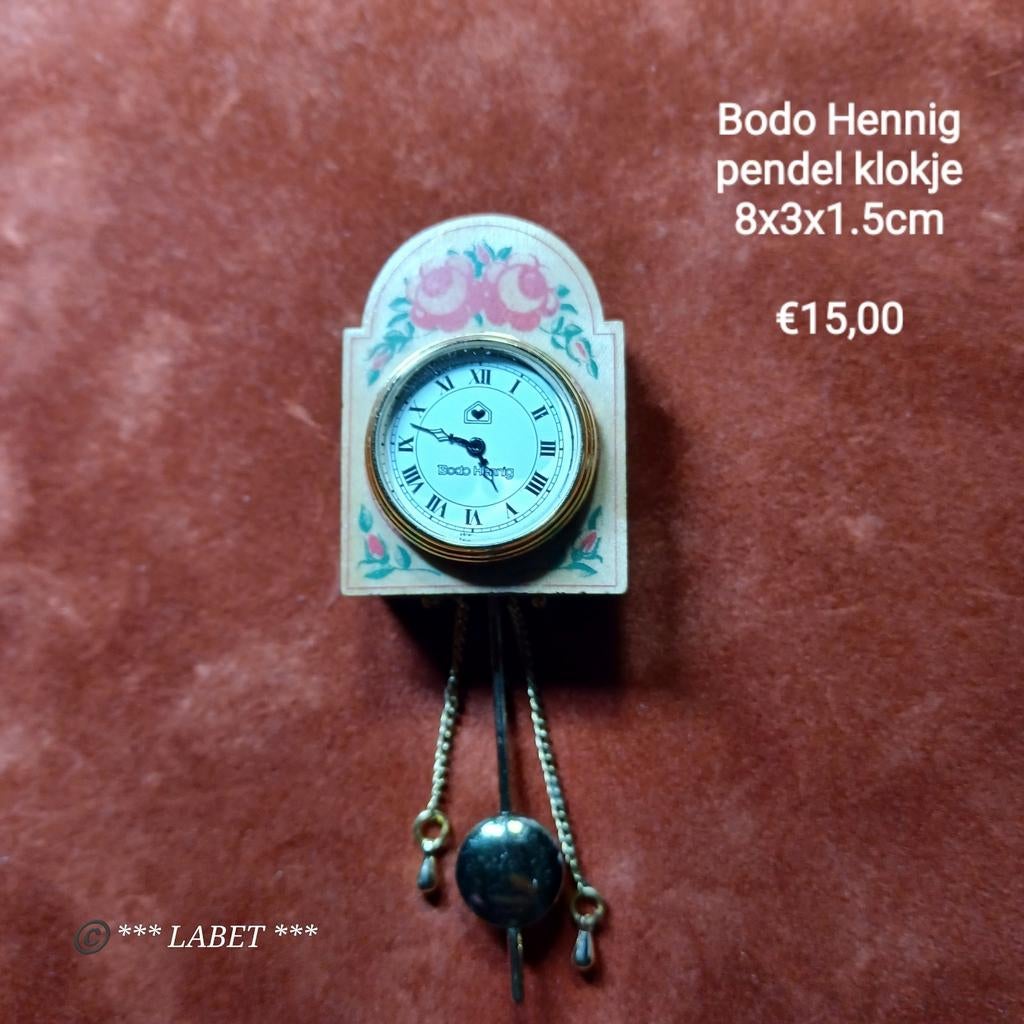 Hangklokje, Verzenden, Zo goed als nieuw, Poppenhuis