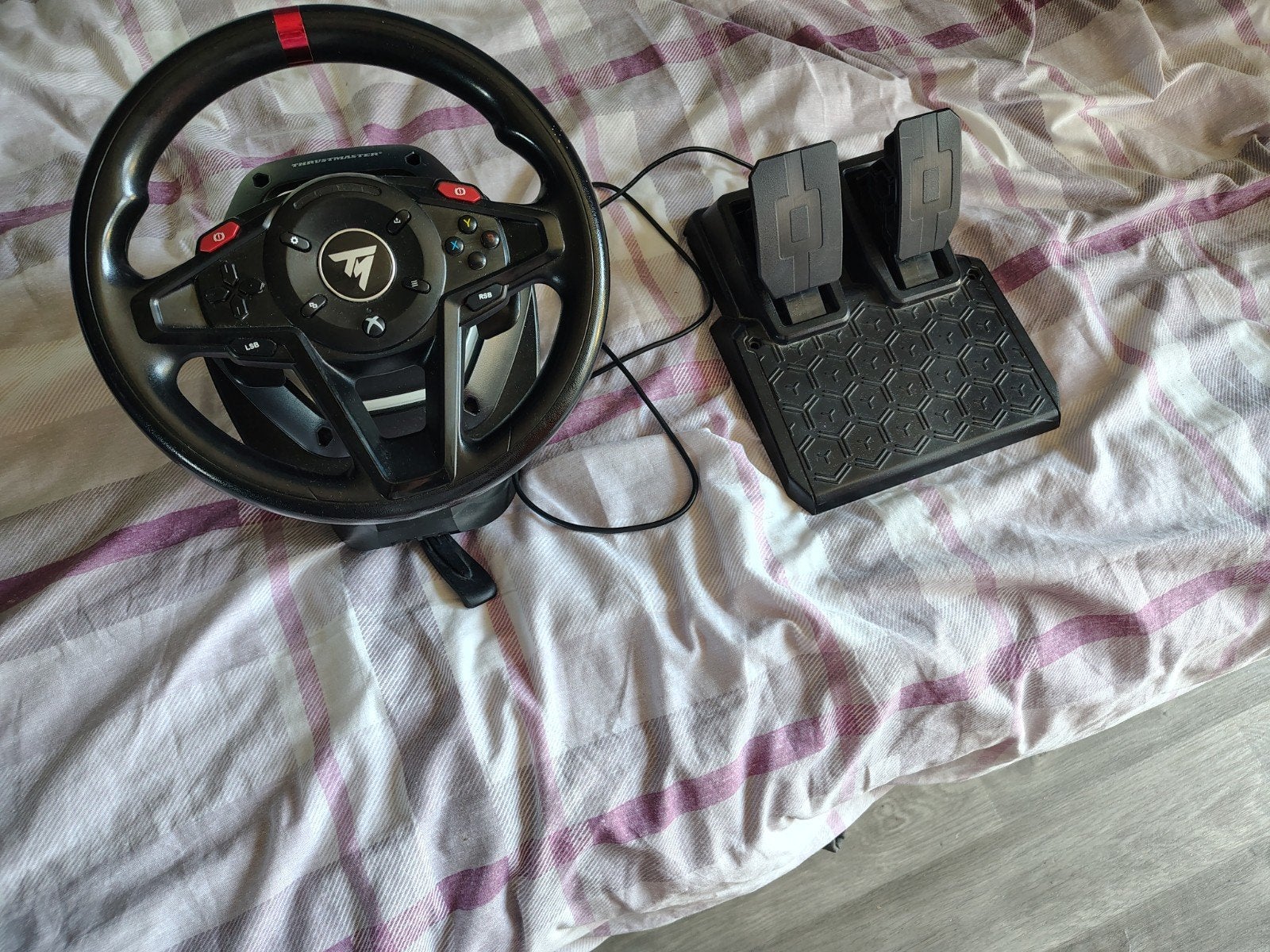 Thrustmaster T128 Force feedback racing wheel., Ophalen, Zo goed als nieuw