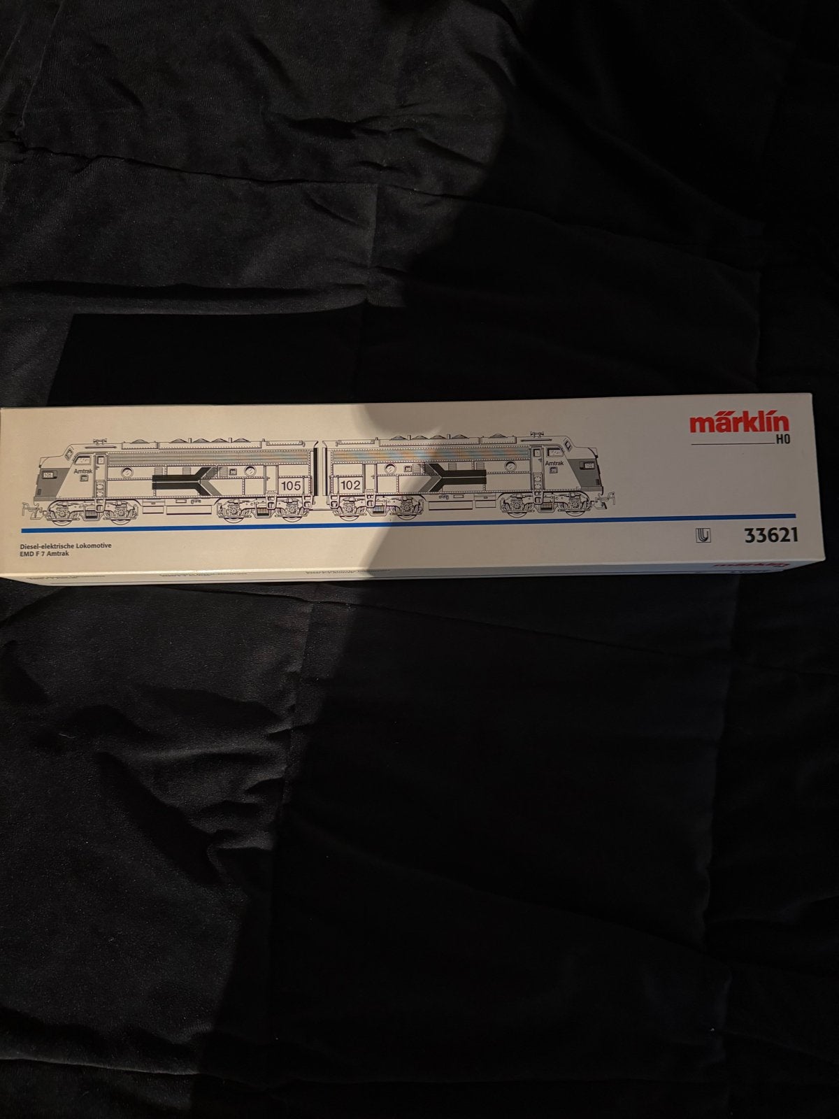 Märklin H0 Dieselelektrische loc Amtrak 33621 versturen kan, Hobby en Vrije tijd, Ophalen, Wisselstroom, Locomotief, Zo goed als nieuw