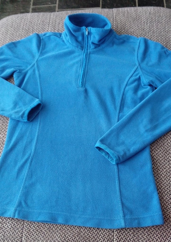 Human Nature ANWB getailleerde dames trui warm fleece thermo, Blauw, Ophalen of Verzenden, Zo goed als nieuw, Maat 36 (S)