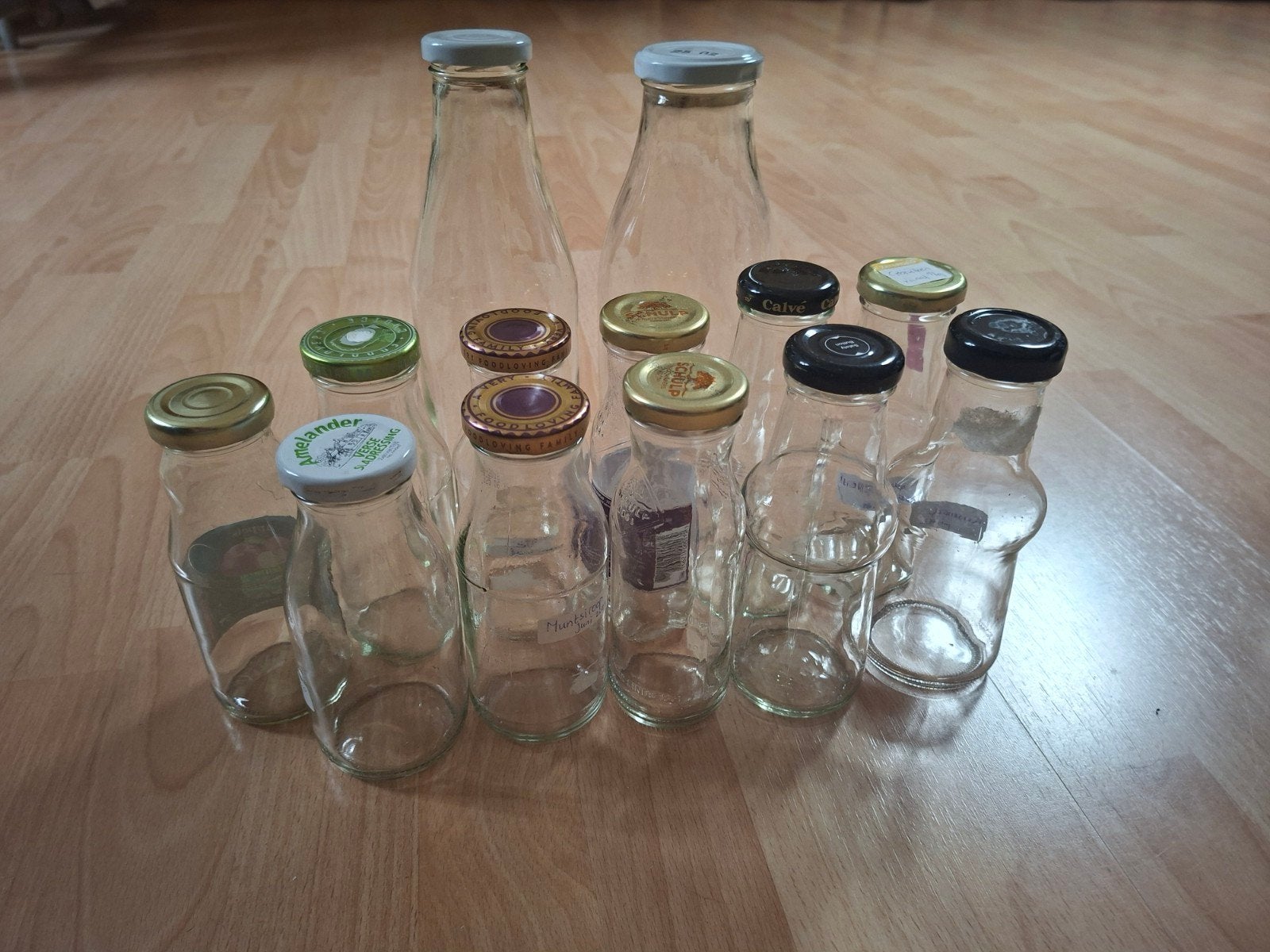 Weck/ sap flessen, Ophalen, Glas