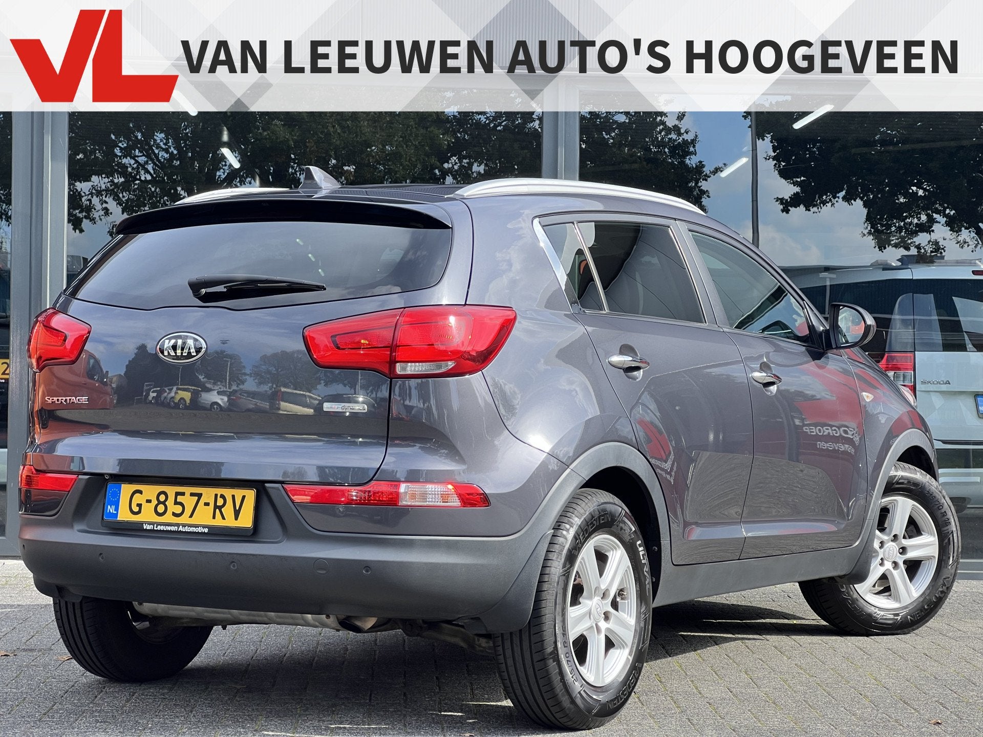 Kia Sportage 1.6 GDI X-treme ComfortLine | Camera | Stoelver, Auto's, Voorwielaandrijving, 4 cilinders, Met garantie (alle), Grijs