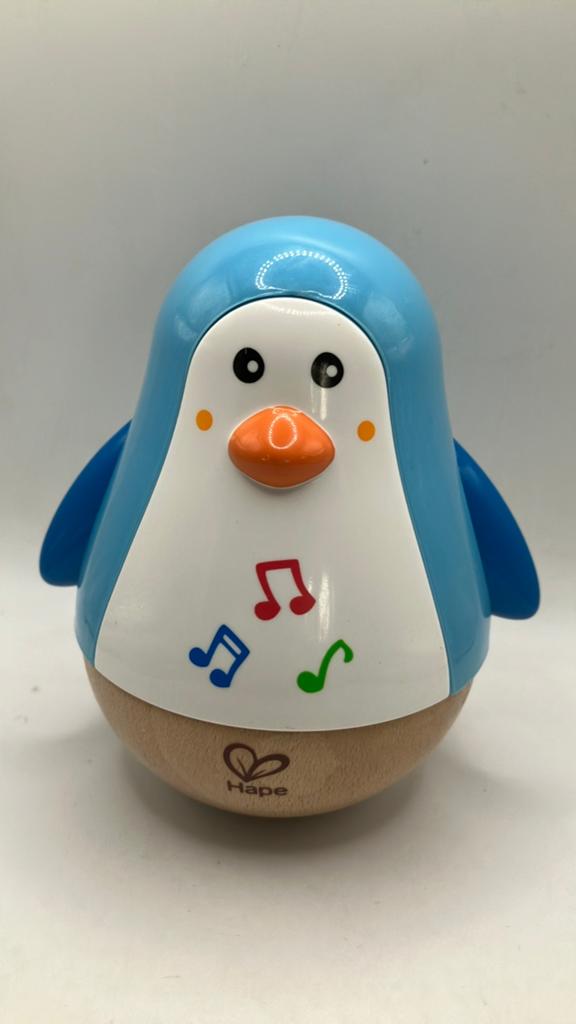 Hape muziektuimelaar, hout en plastic., Ophalen of Verzenden, Zo goed als nieuw, Speelset