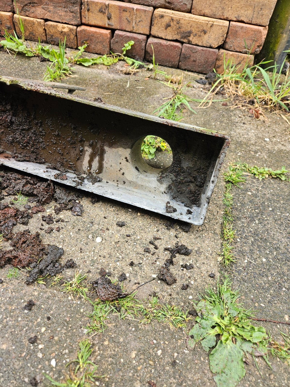 Dakgoot metaal, Doe-het-zelf en Verbouw, Buizen en Afvoer, Ophalen, Pvc, 80 mm of meer, Dakgoot