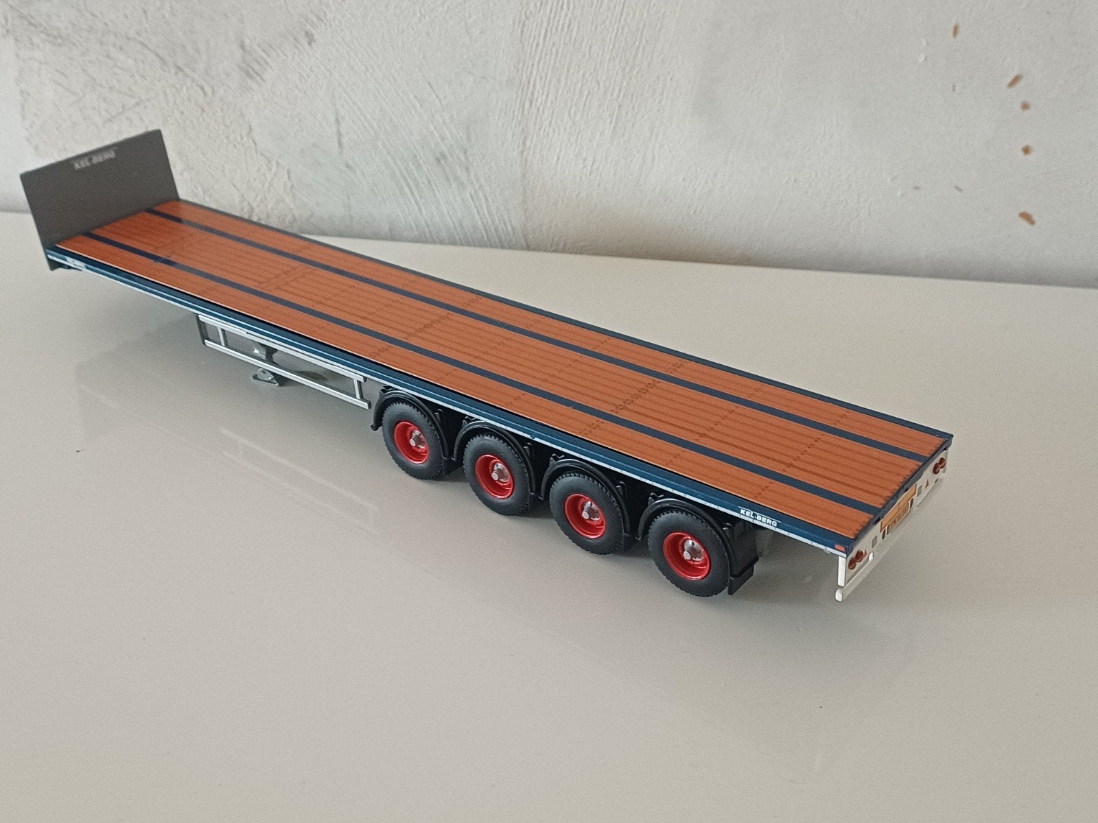 Vlakke trailer wsi, Ophalen of Verzenden, Bus of Vrachtwagen, Wsi