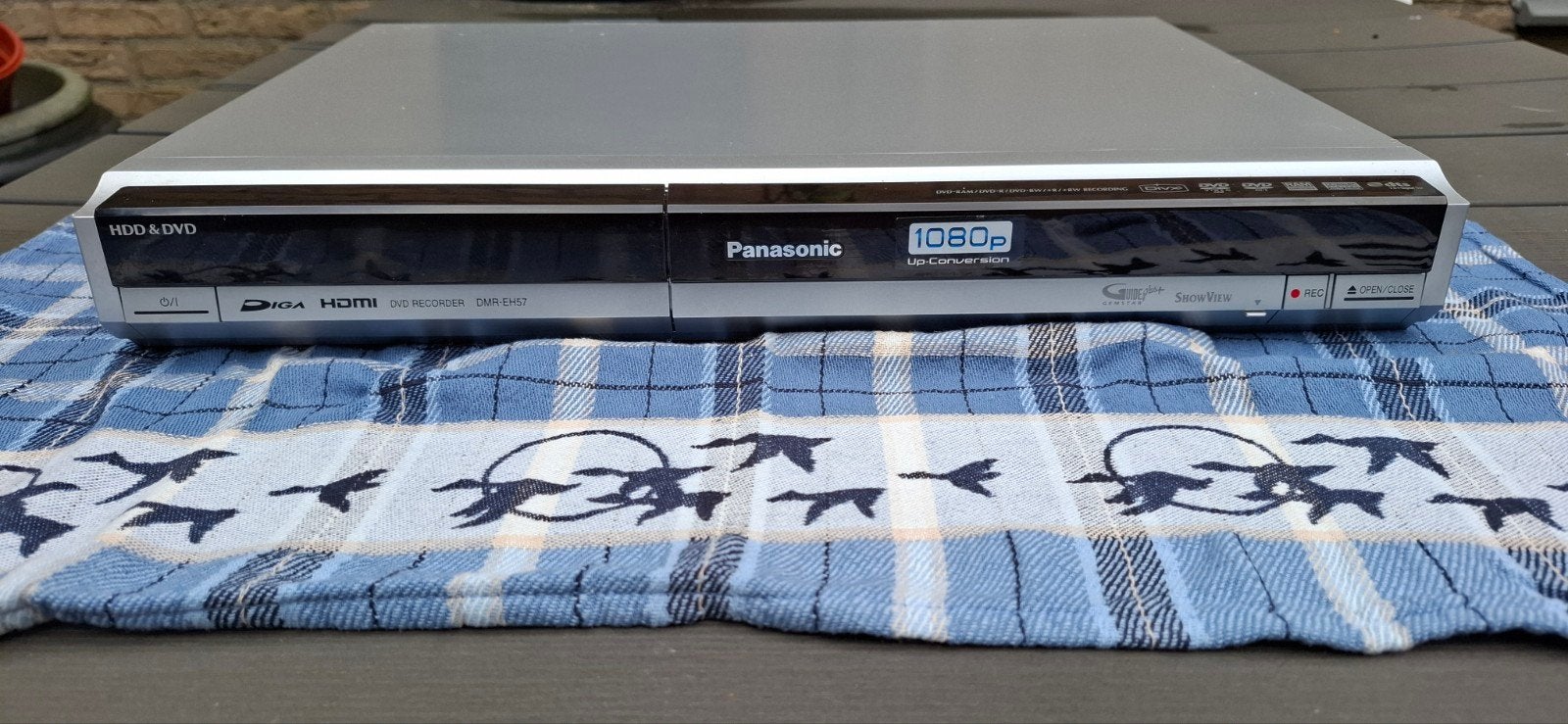 Panasonic dvd recorder, Audio, Tv en Foto, Ophalen, Gebruikt, Panasonic, Met harddisk