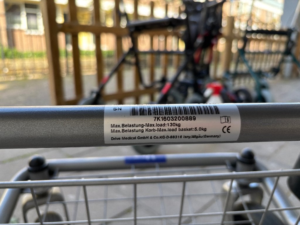 Nr 26 Rollator Drive zilver, Diversen, Rollators, Ophalen, Gebruikt, Drive, .