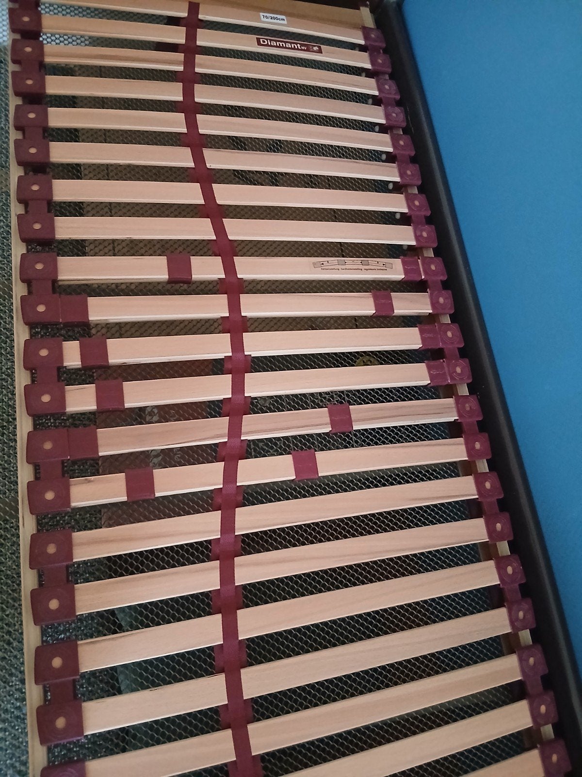 2 bedbodems 70x200, Ophalen, Zo goed als nieuw, Eenpersoons, 70 cm of minder