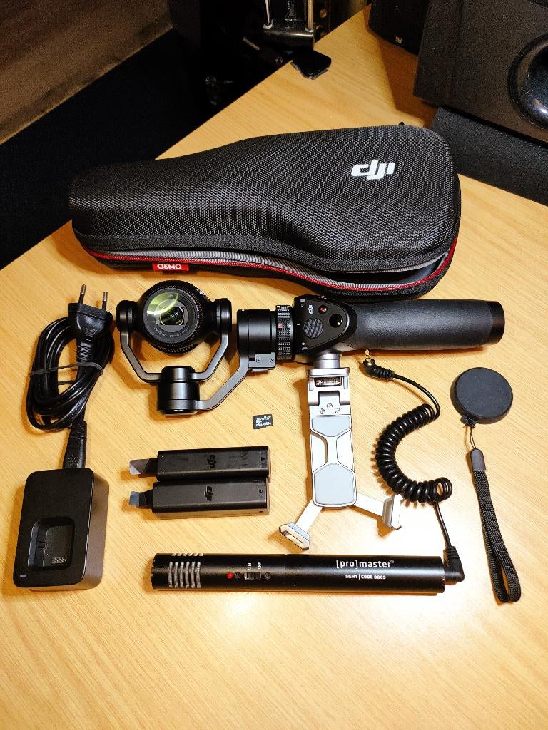DJI Osmo+ Zenmuse X3 Zoom 4k Video Action Camera + Microfoon, Verzenden, Zo goed als nieuw, Overige merken