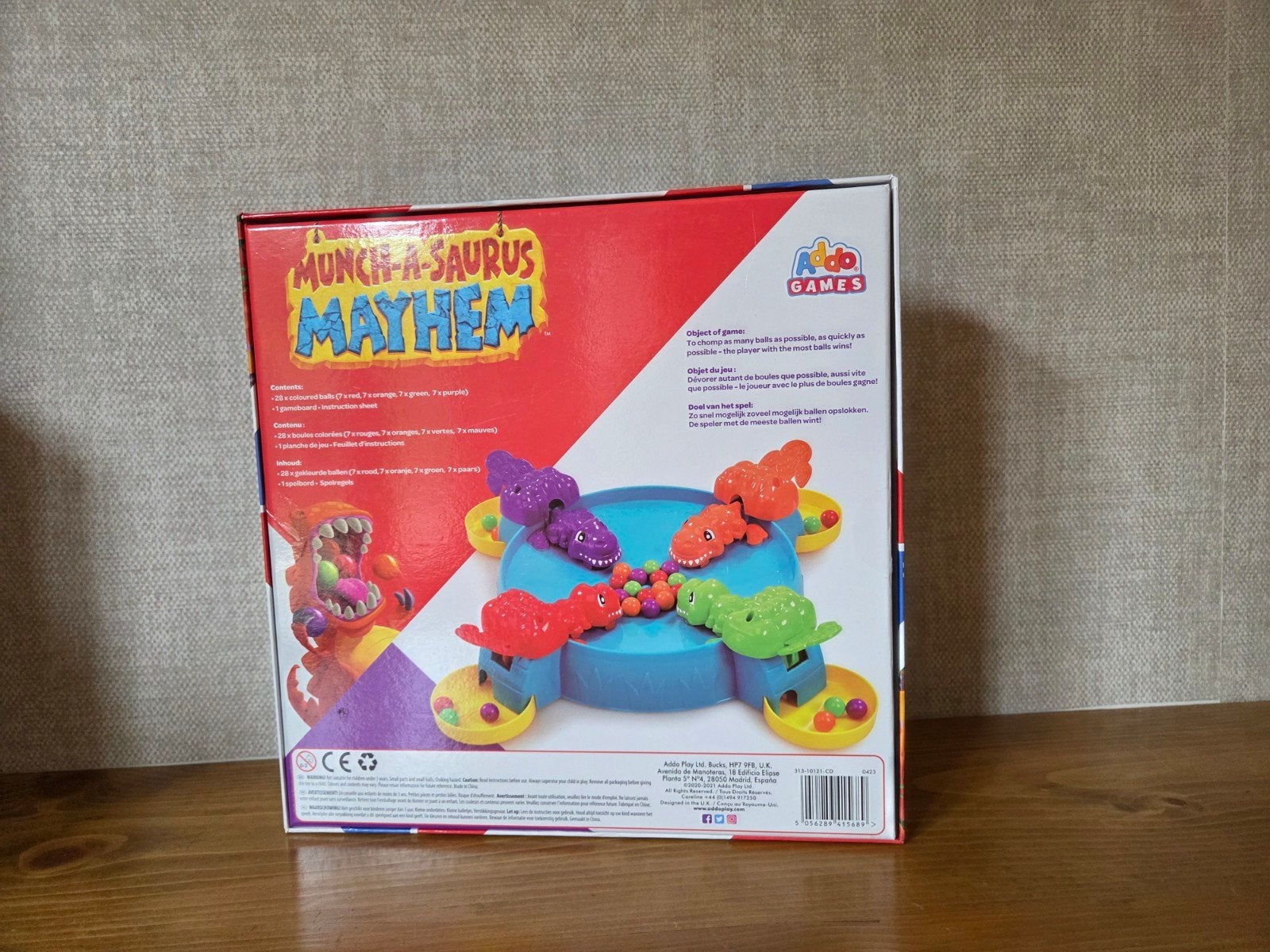 Munch-a-saurus Mayhem Bordspel - Zo goed als nieuw, Ophalen, Zo goed als nieuw, Jongen of Meisje