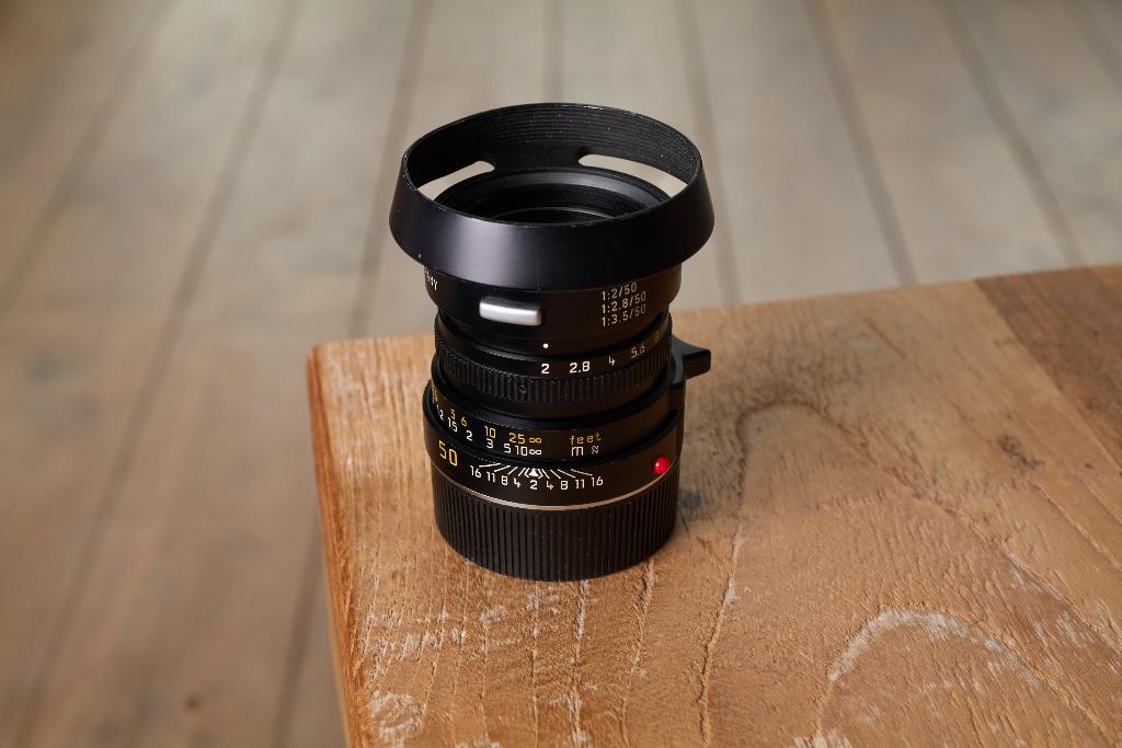 Leica Summicron M 50mm type 4, uitstekende staat, Ophalen of Verzenden, Refurbished, Standaardlens