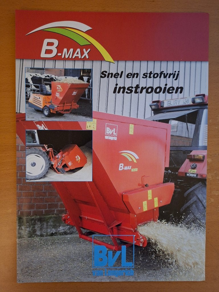 Folder B-max snel en stofvrij instrooien B. van Lengerich, Boeken, Ophalen of Verzenden, Gelezen, Tractor en Landbouw