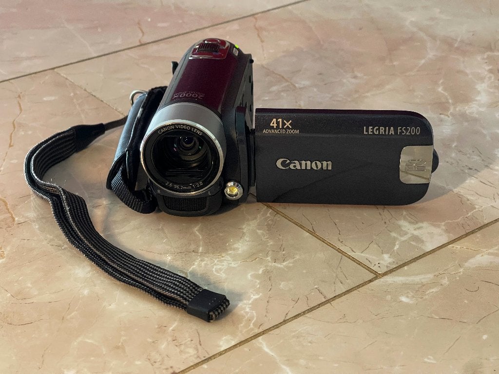 CANON FS200E Legria Digitale videocamera, Canon, N, N, 20x of meer