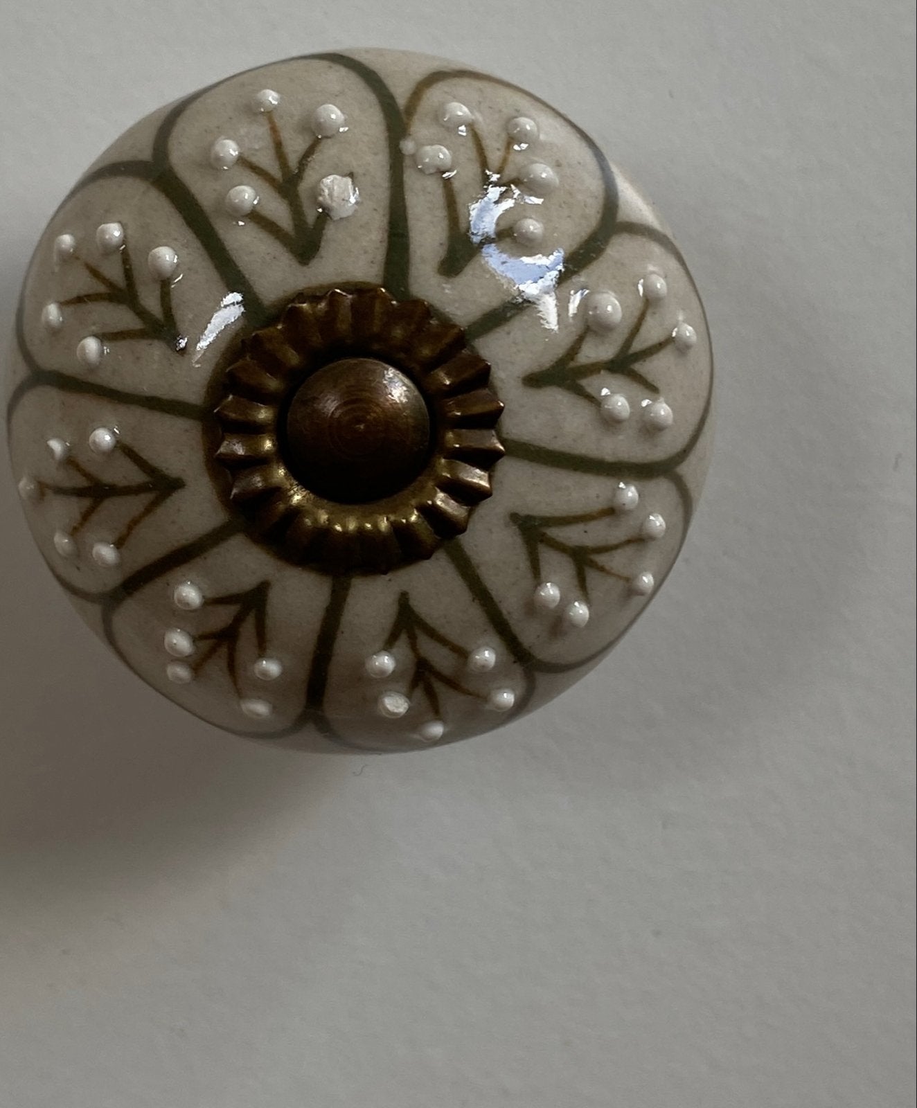H&M decoratieve knop met bloemenpatroon, Ophalen of Verzenden, Zo goed als nieuw