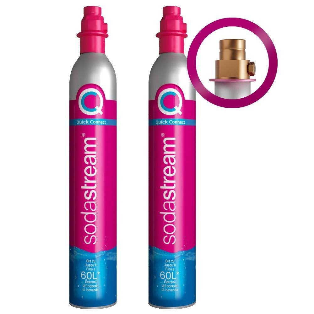 Sodastream (roze) koolzuur CO2 cilinders vullen/ruilen €5,00, Ophalen, Nieuw
