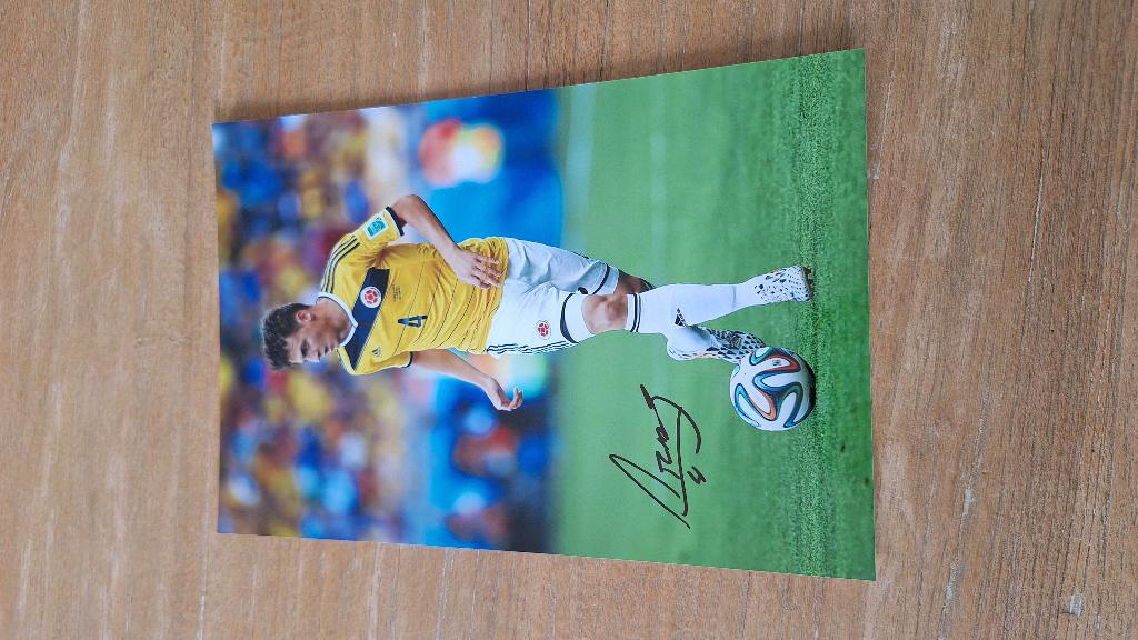 Foto 20x30 cm met handtekening; Santiago Arias # PSV, Ophalen of Verzenden, Nieuw, PSV, Overige typen
