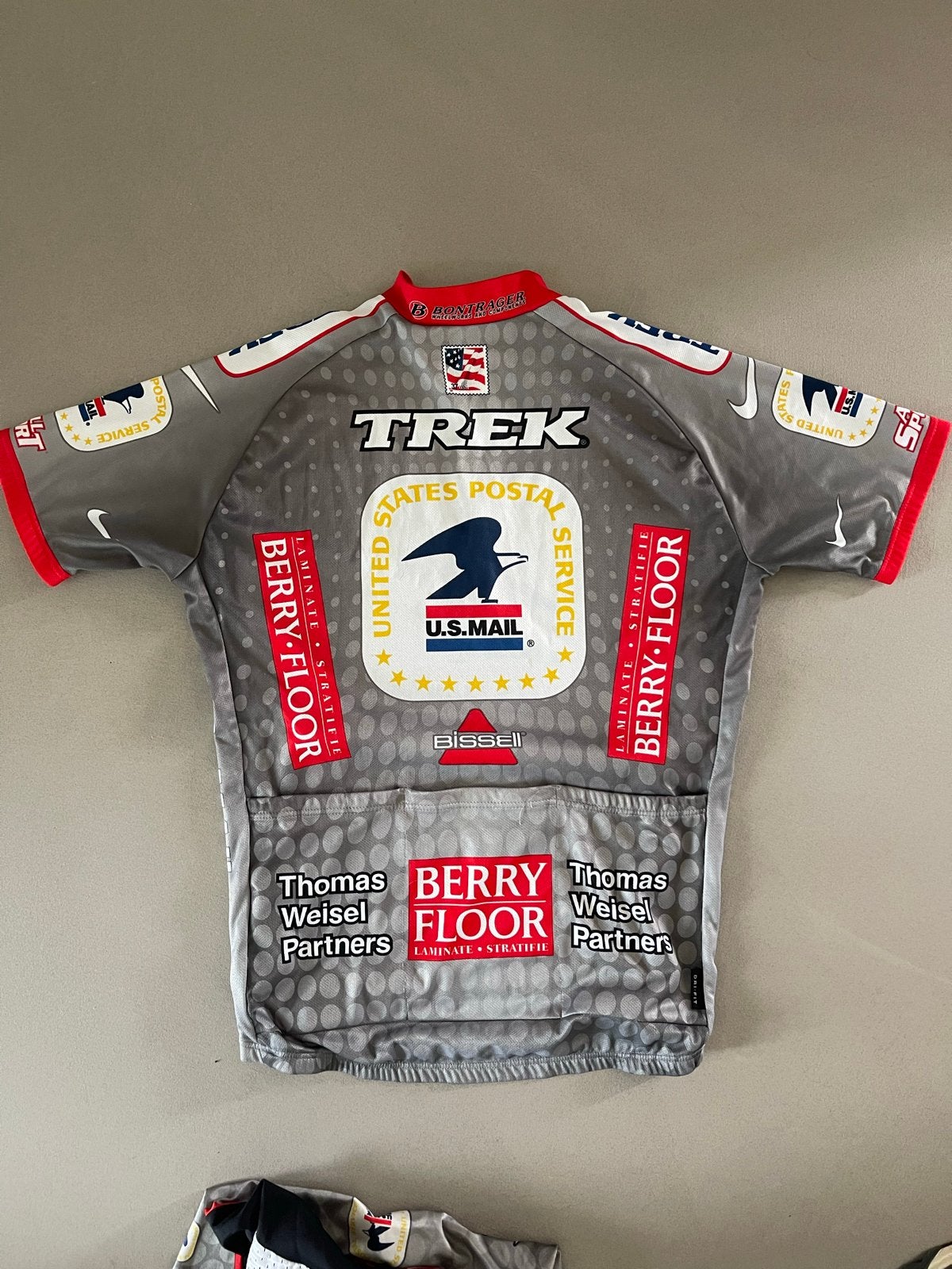 US Postal Service Tour de France 2003 tenue, Ophalen of Verzenden, Gebruikt, Kleding