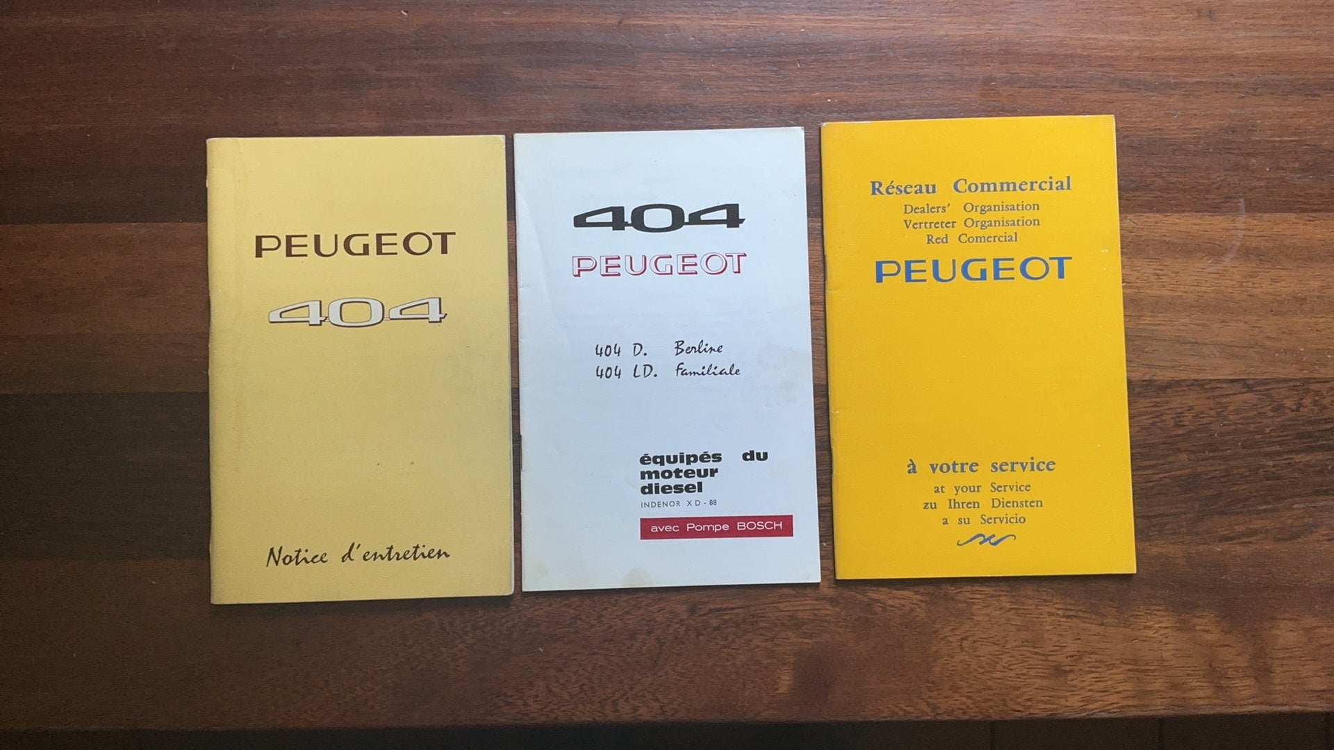 Peugeot 404 instructieboekje bj 67/68, Ophalen of Verzenden