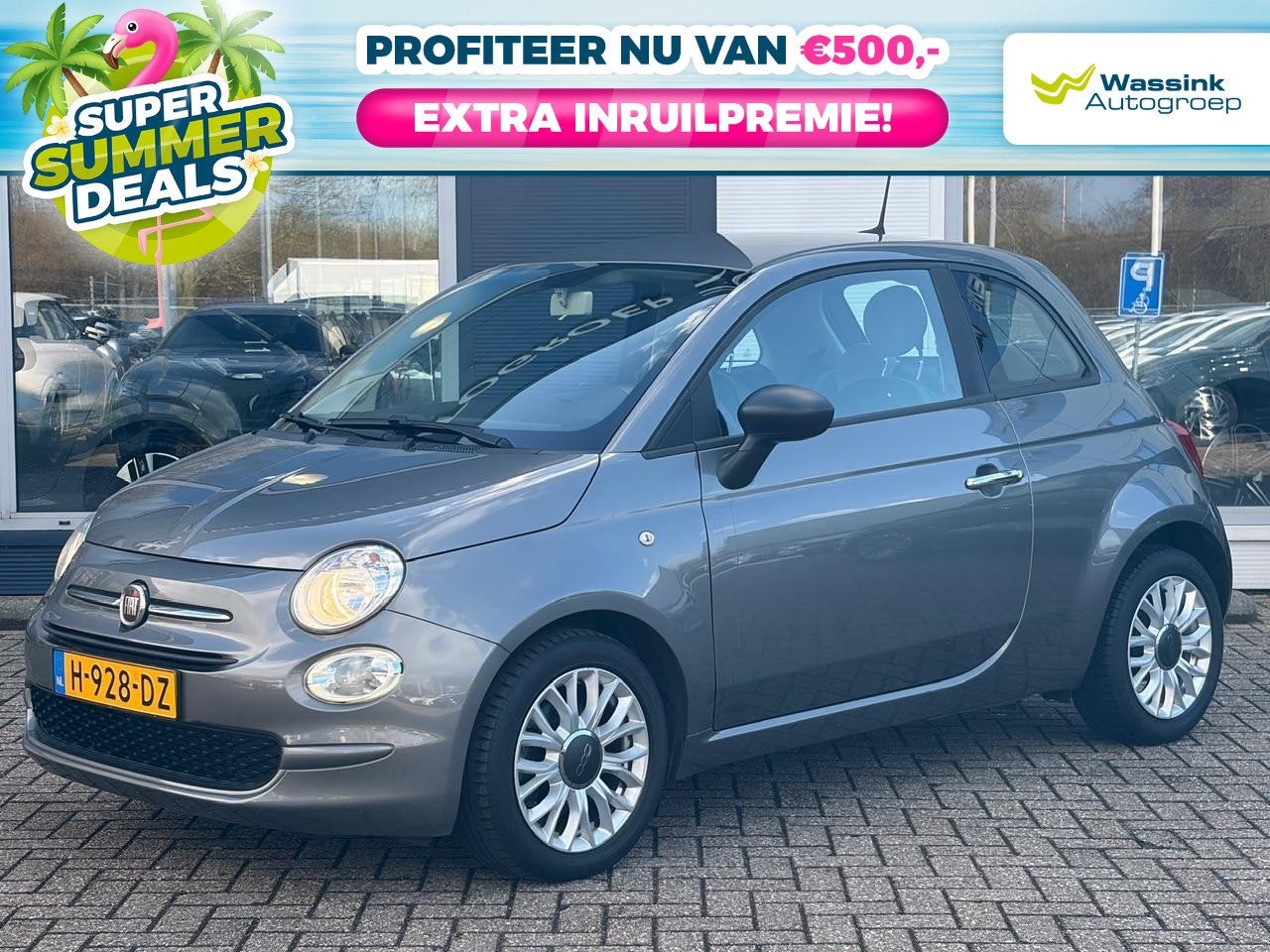 Fiat 500 TwinAir Turbo 85pk Young | SUMMER DEALS | Navigatie