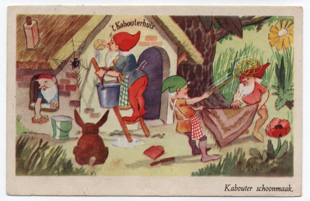 Kabouter schoonmaak 't Kabouterhuis 1947, Ophalen, 1940 tot 1960, Gelopen