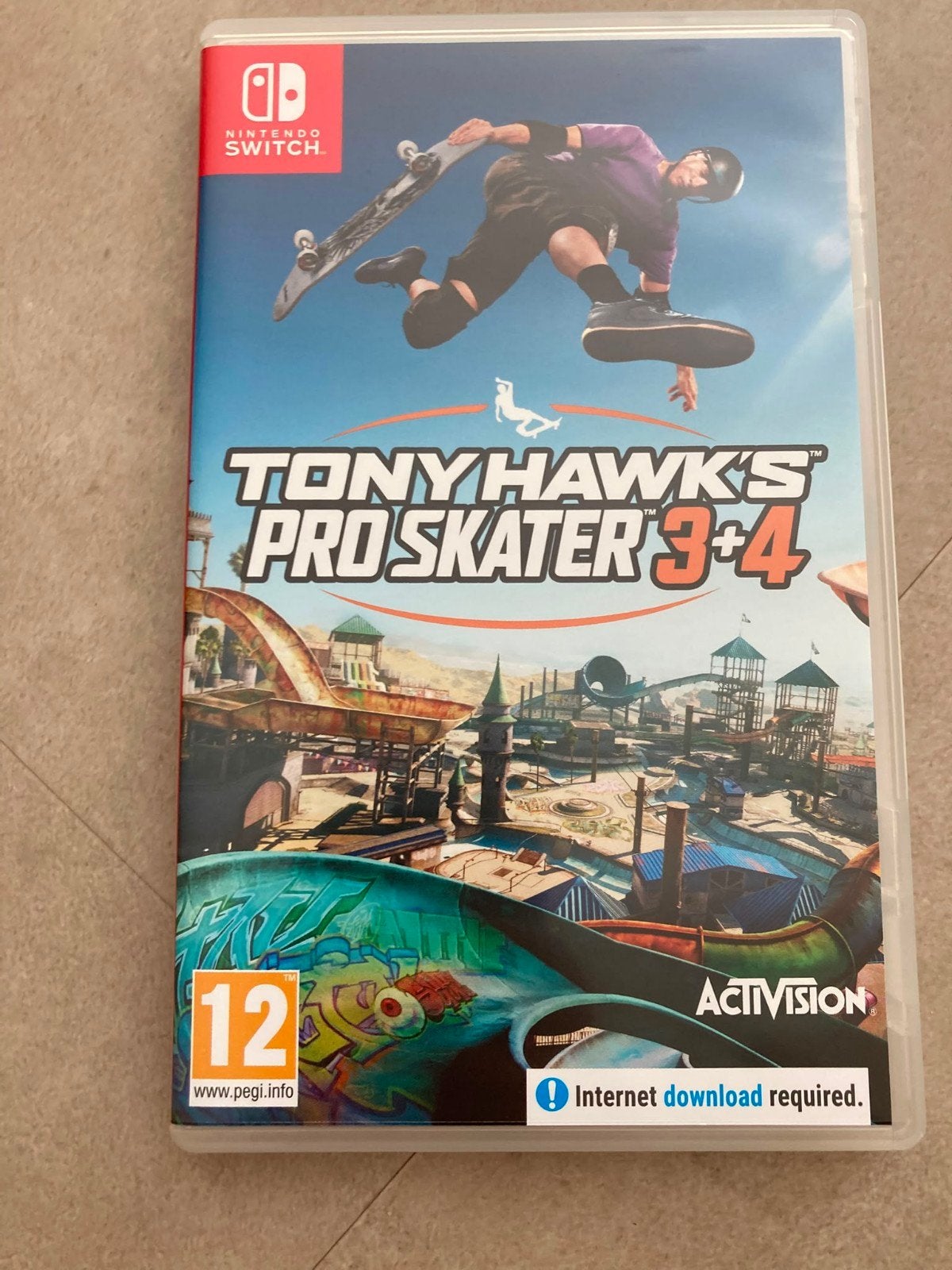 Tony Hawk's Pro Skater 3+4 - Nintendo Switch, 2 spelers, Ophalen of Verzenden, Zo goed als nieuw, Eén computer