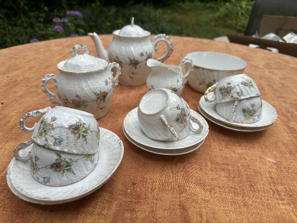 Antiek servies, Ophalen