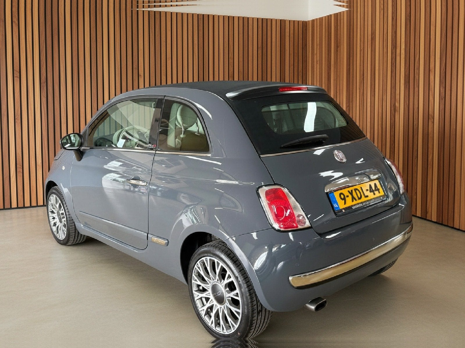 Fiat 500C 0.9 TwinAir Turbo Cult Cabrio | Airco | Zeer nette, Auto's, Gebruikt, Cabriolet, Bedrijf, Handgeschakeld