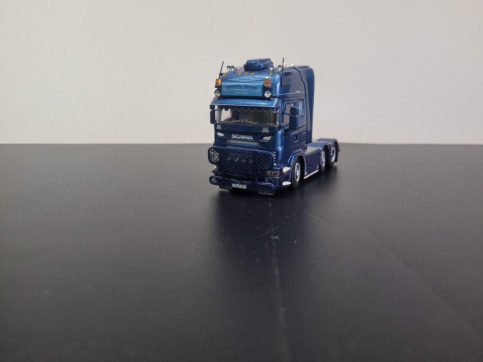 Tekno Scania Original Brand, Ophalen of Verzenden, Zo goed als nieuw, Bus of Vrachtwagen, Tekno
