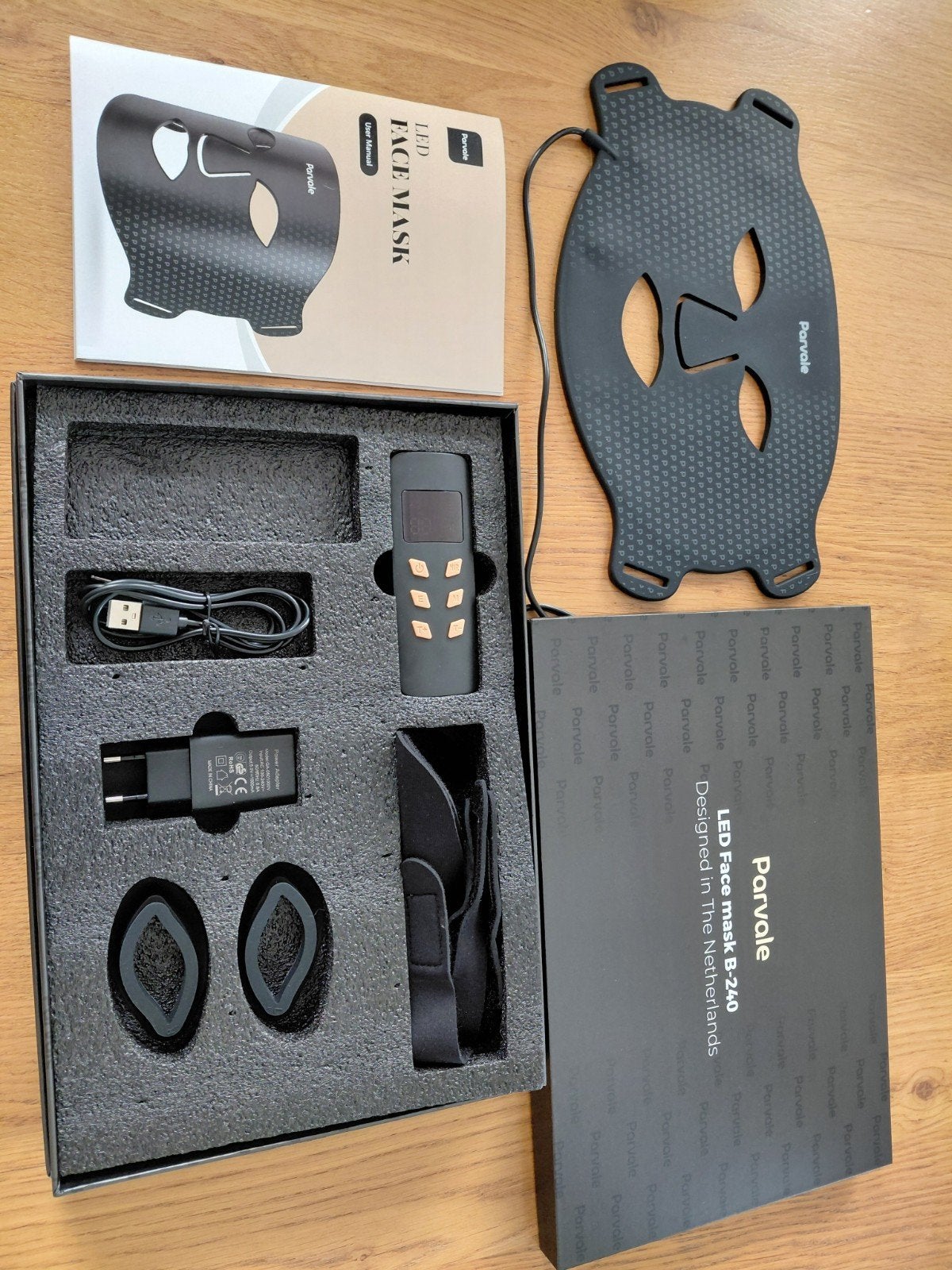 Percival Led masker B-240, Ophalen of Verzenden, Zo goed als nieuw, Gehele gezicht