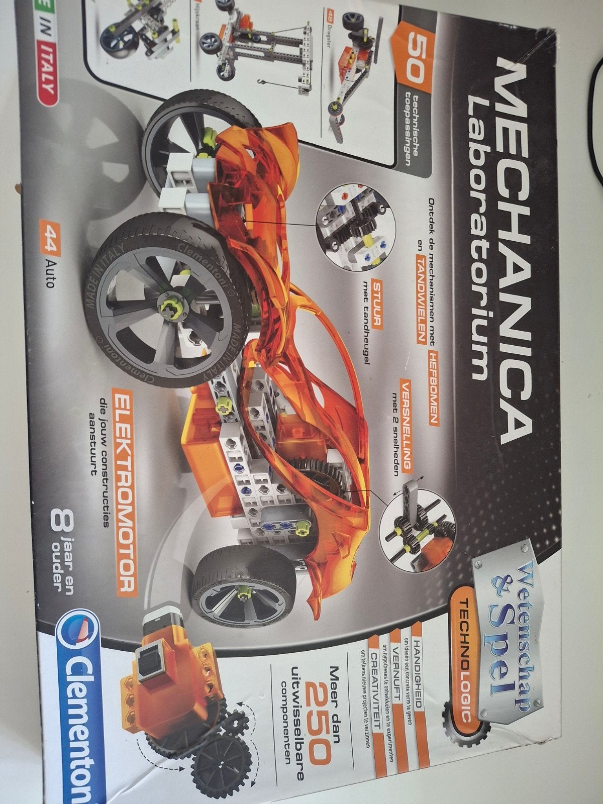 Clementoni Mechanica Laboratorium STEM Bouwpakket, Ophalen of Verzenden, Zo goed als nieuw, Overige merken