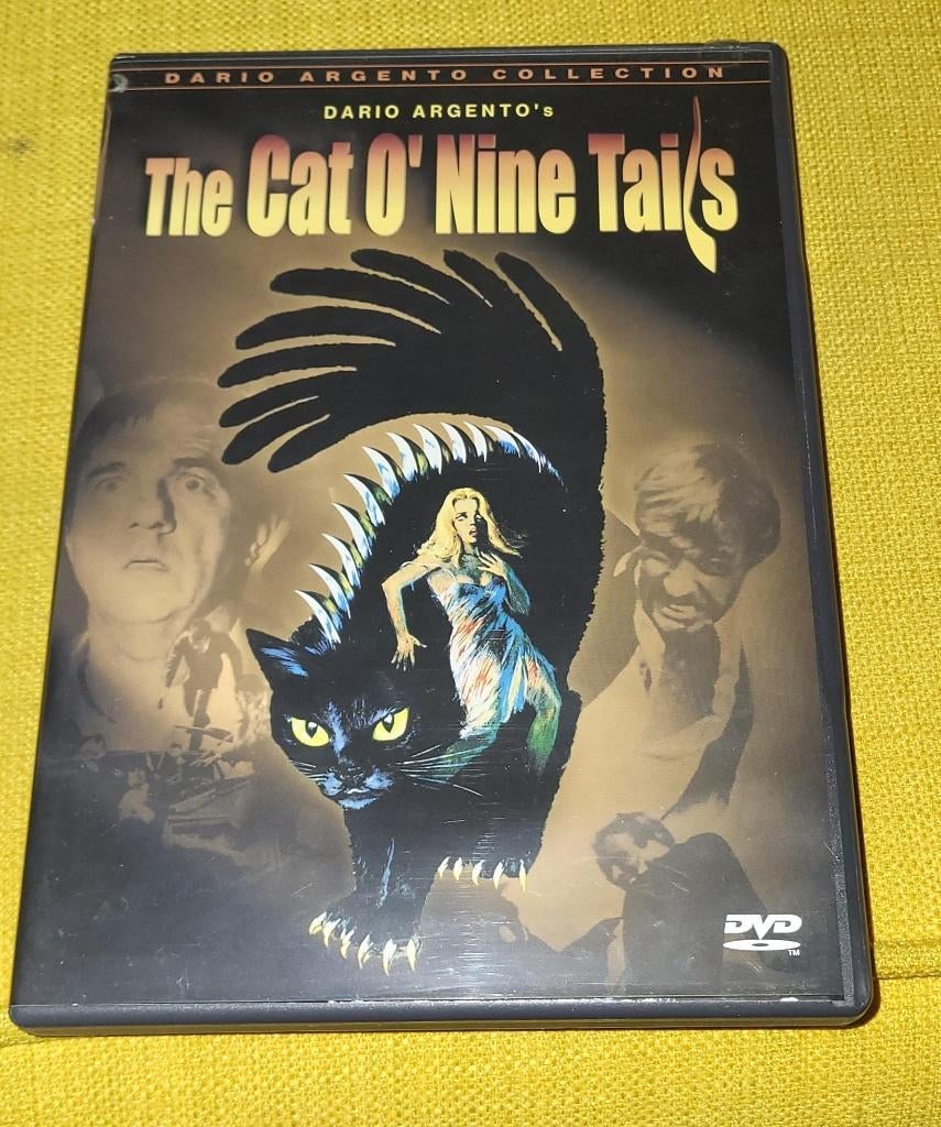 The Cat O'Nine Tails Dario Argento Collection dvd, Vanaf 16 jaar, Ophalen of Verzenden, Zo goed als nieuw, Slasher