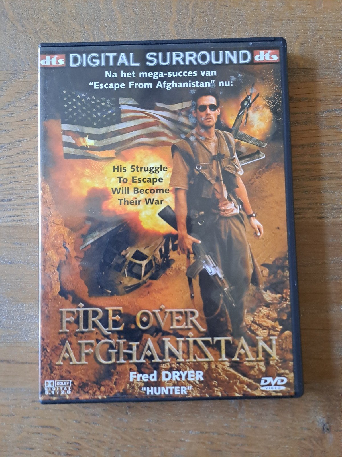 Fire Over Afghanistan DVD - Actiethriller, Cd's en Dvd's, Engels, Nederlands, Actie, Ophalen of Verzenden