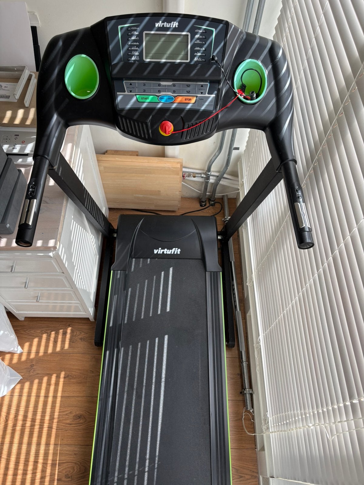 Loopband opklapbaar Virtufit TR 100, Ophalen, Zo goed als nieuw, Loopband
